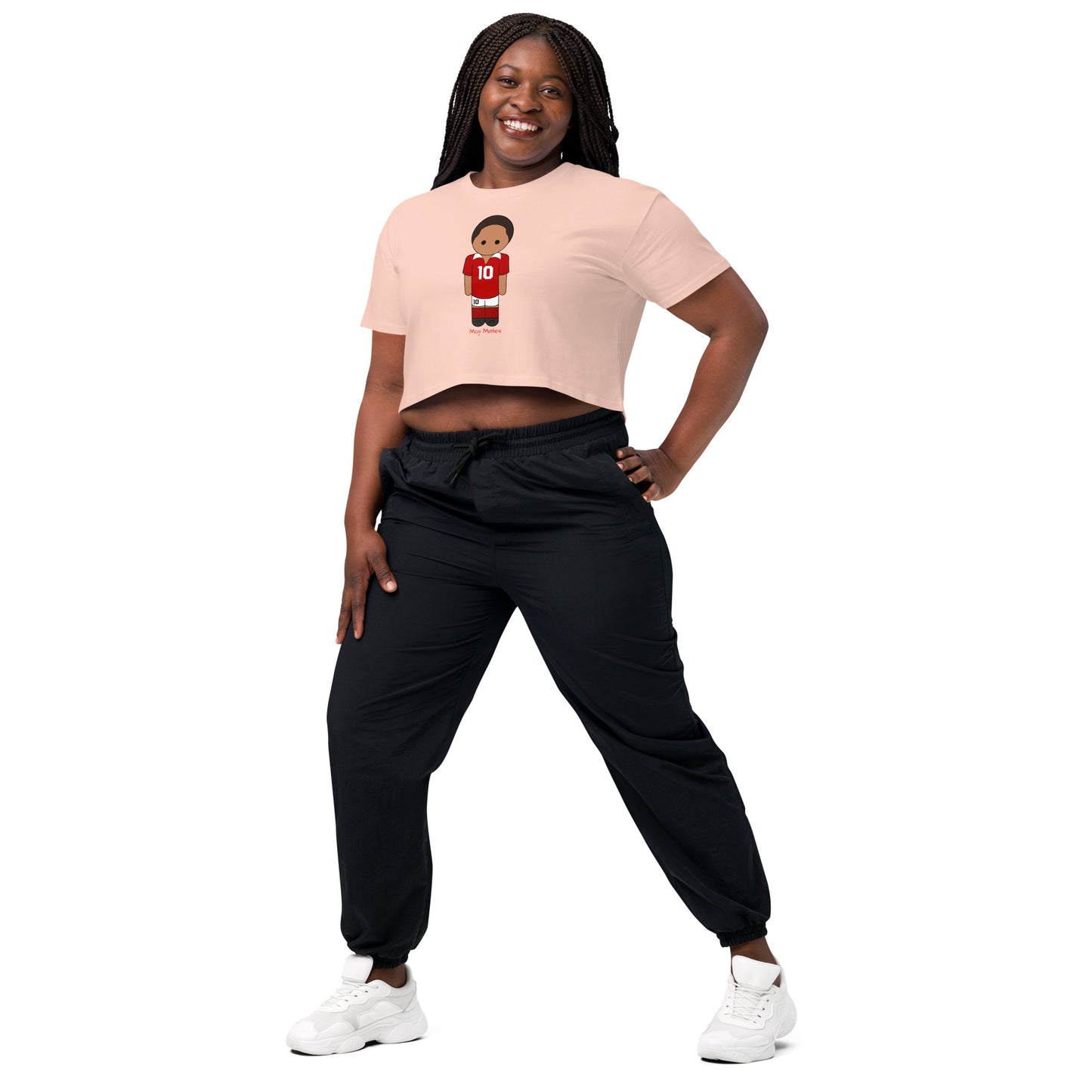 Eusébio Women’s crop top