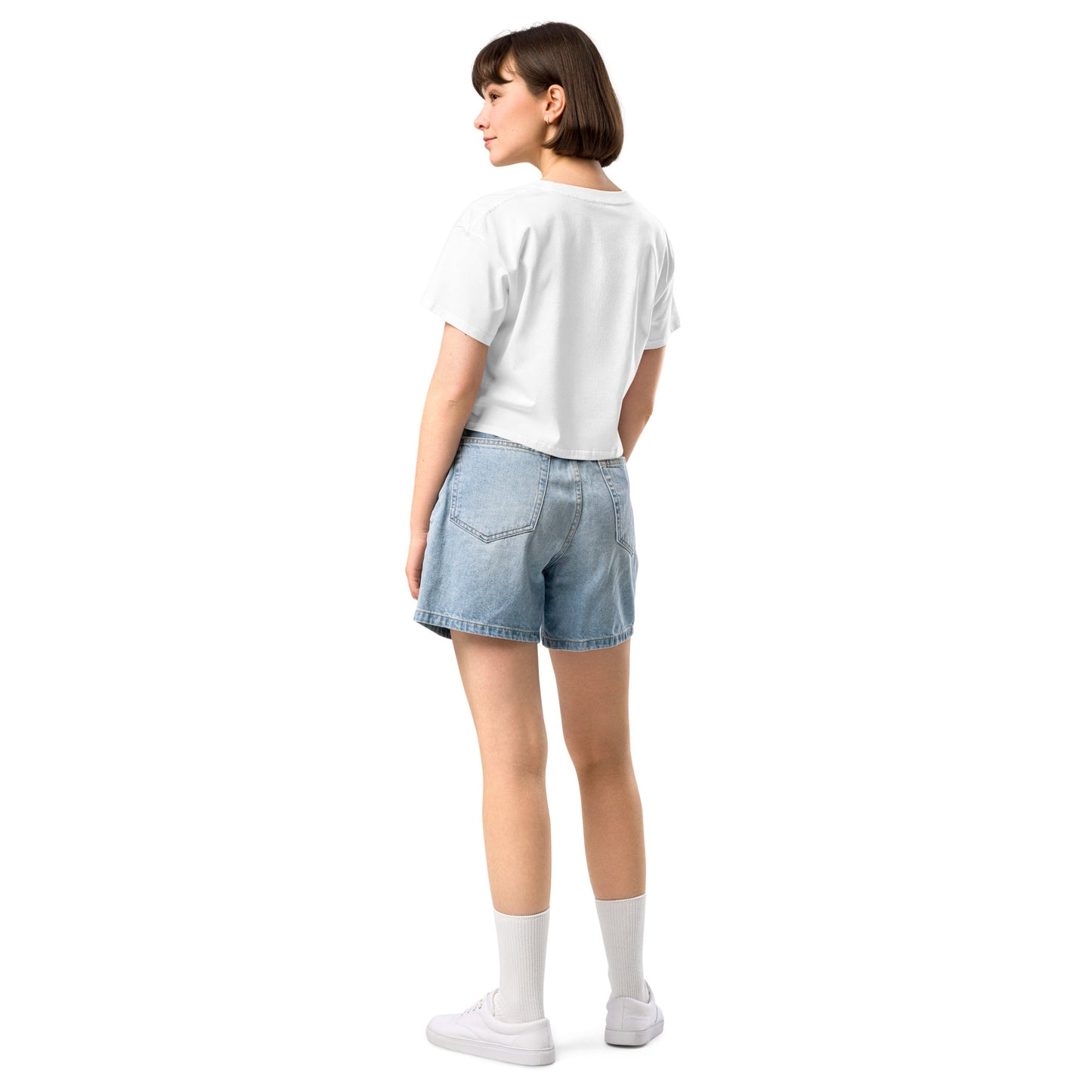 Legends of the Game Eusebio Ronaldo Pele R9 Zidane Women’s crop top