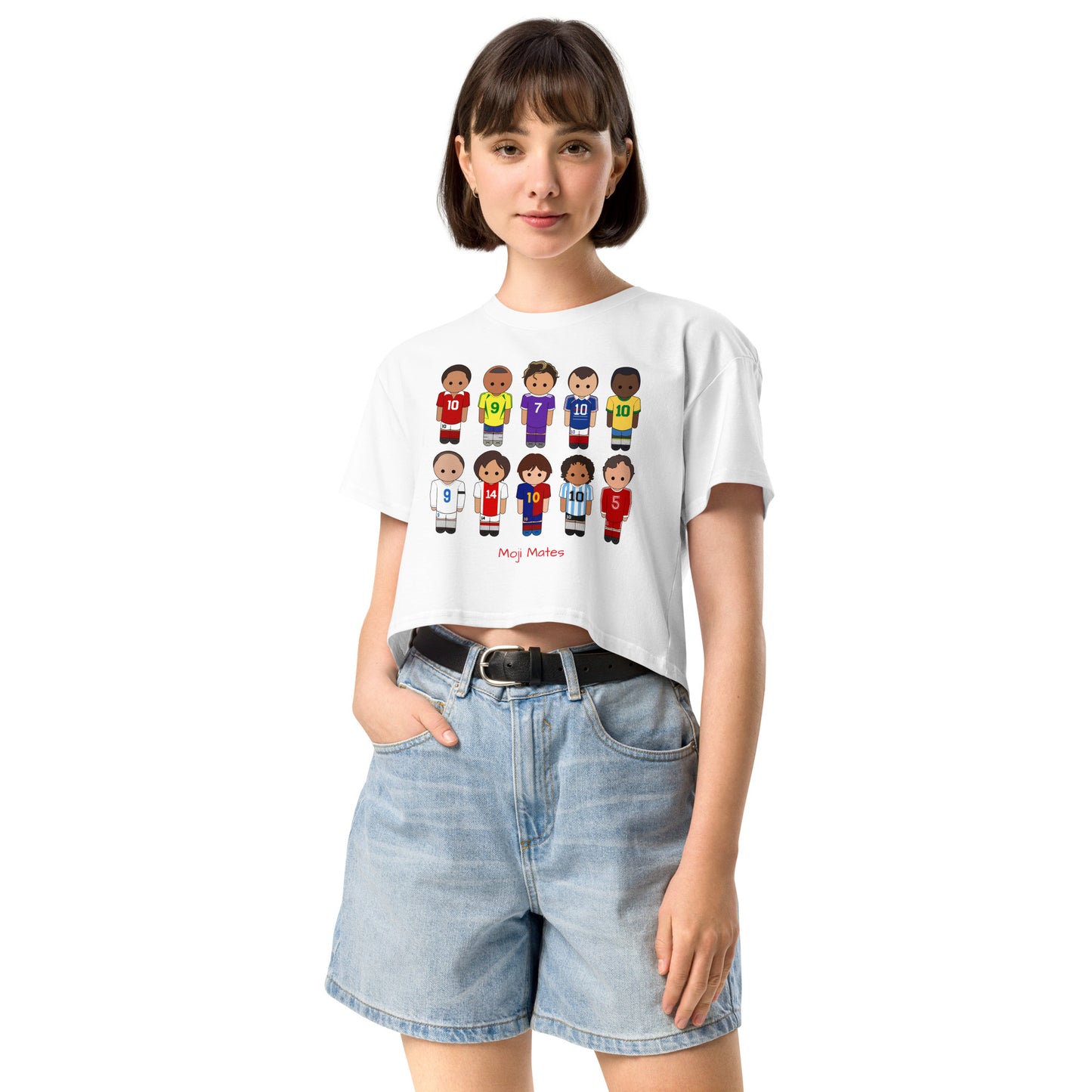 Moji Mates GOATS Women’s crop top