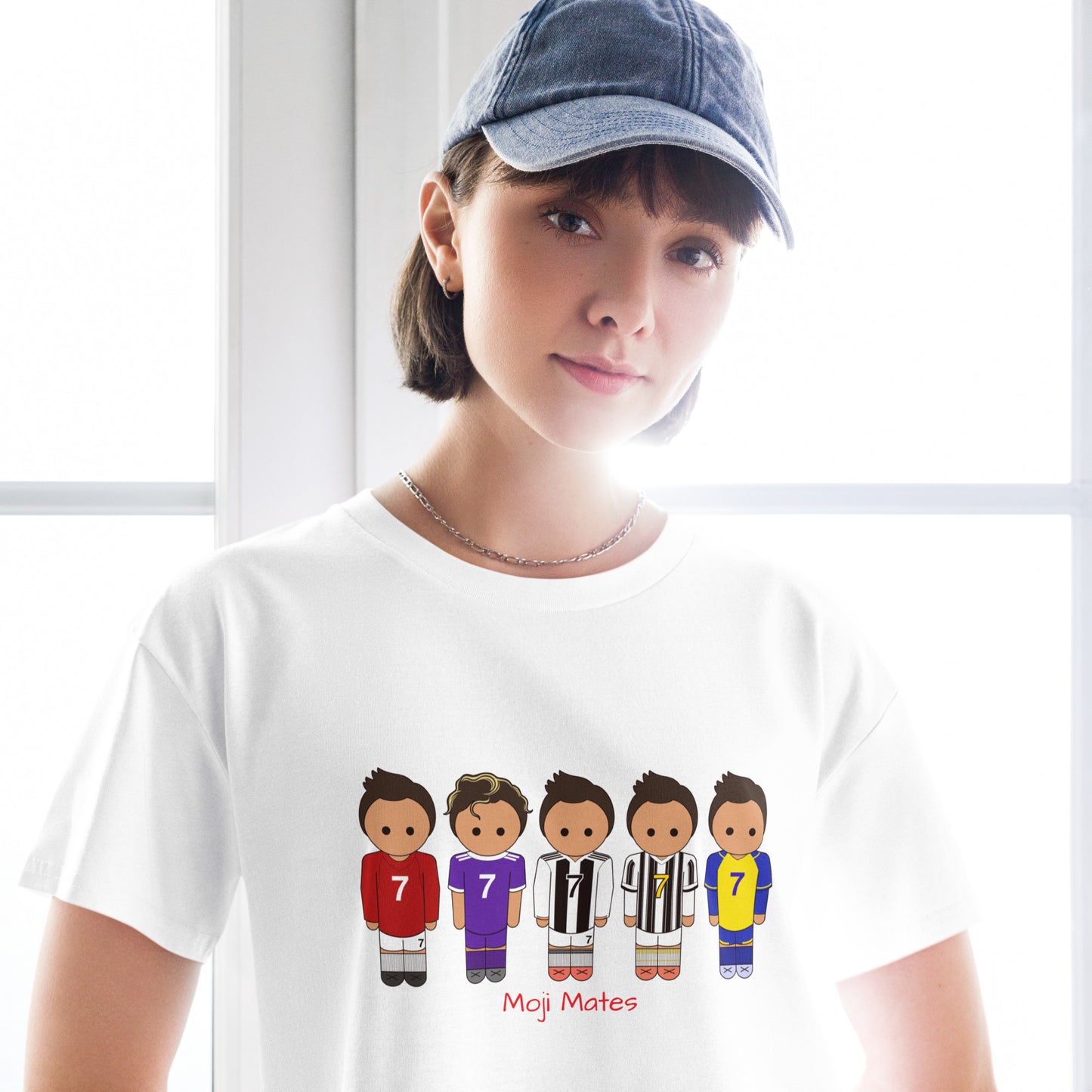 Ronaldo United-Real Madrid-Juventus-Al Nassr Women’s crop top