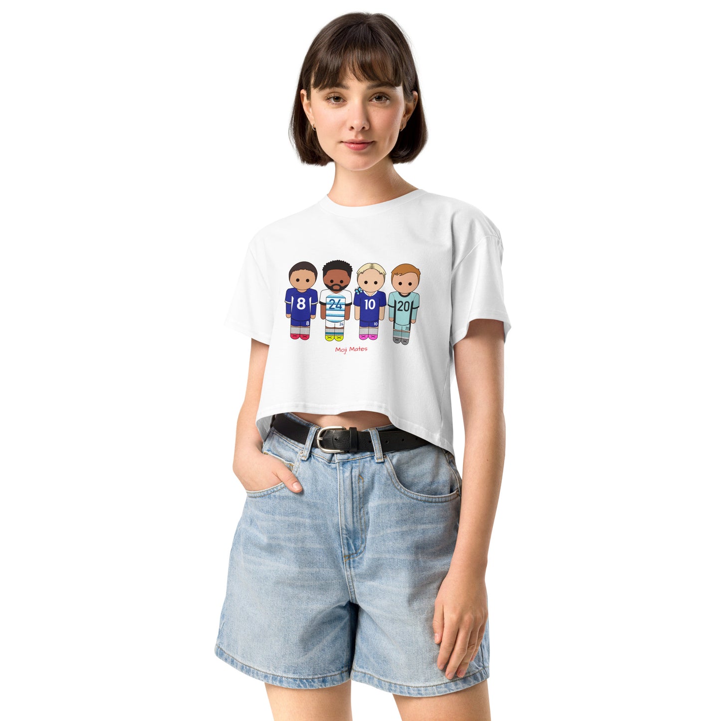 Chelsea Enzo-Mudryk-Reece-Palmer Women’s crop top