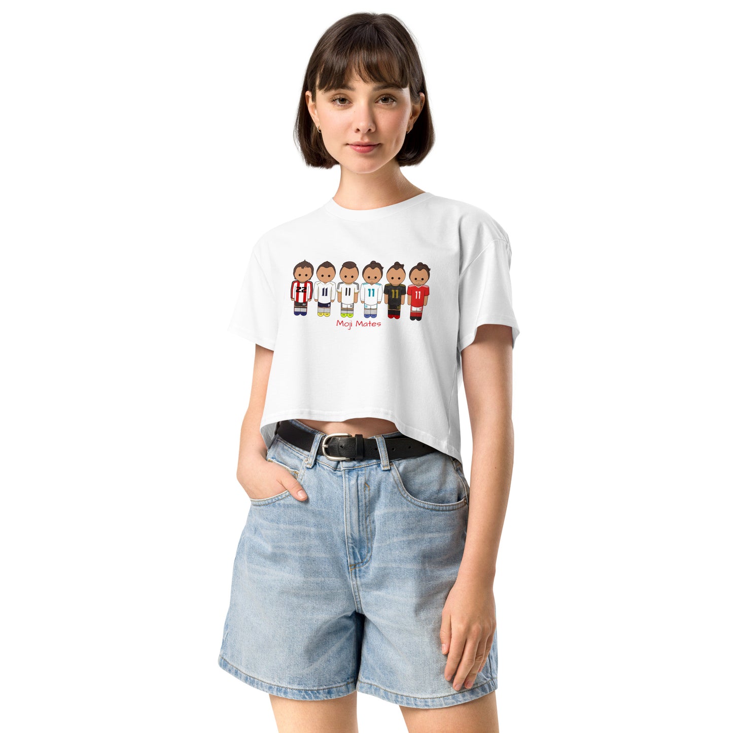 Gareth Bale Lineup Women’s crop top