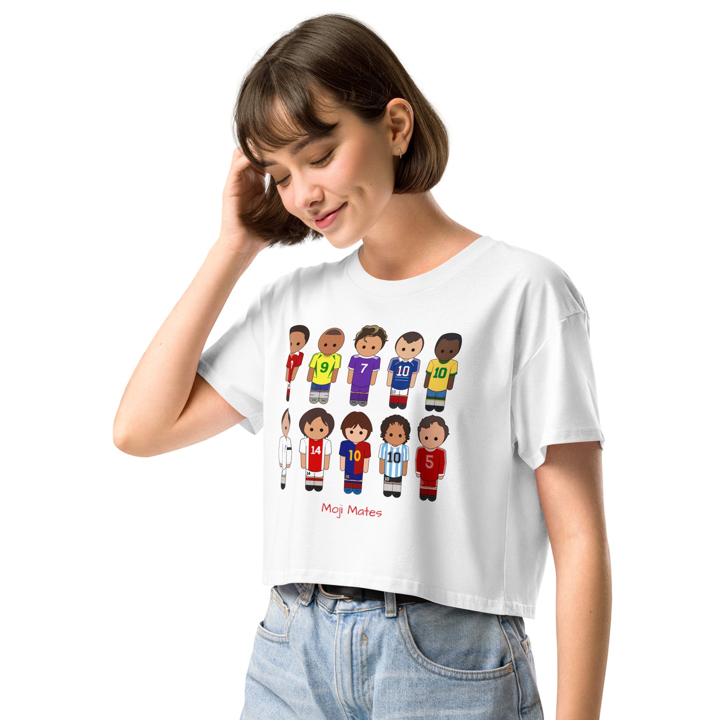 Moji Mates GOATS Women’s crop top
