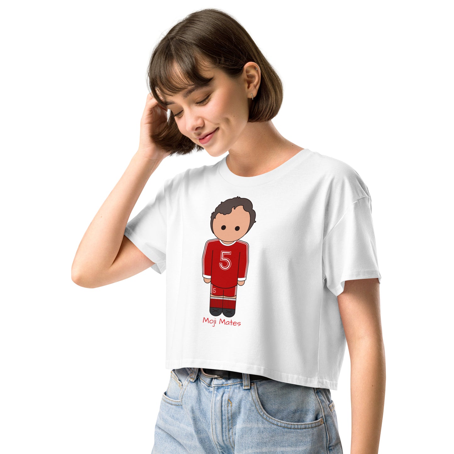Franz Beckenbauer Bayern Munich Women’s crop top