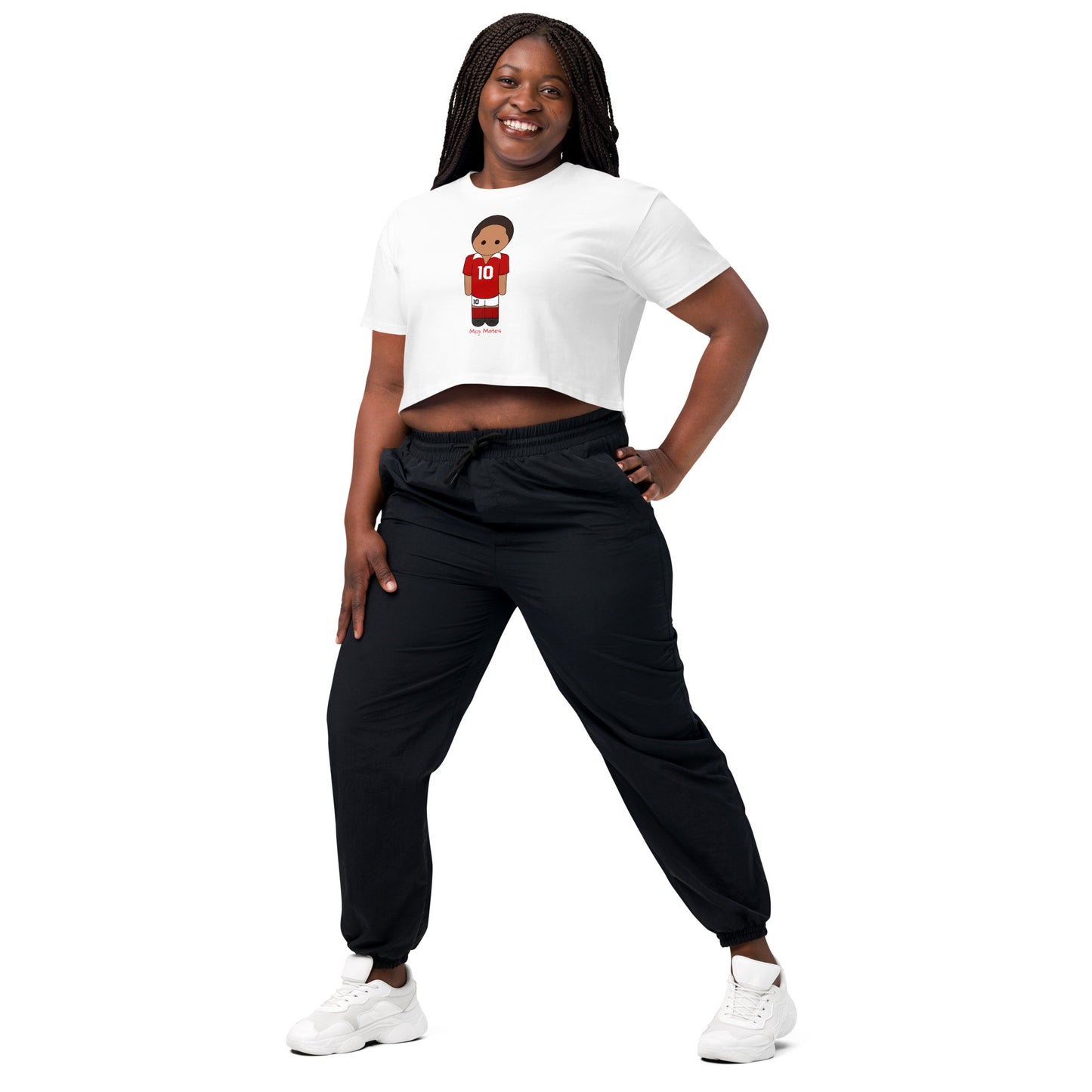 Eusébio Women’s crop top