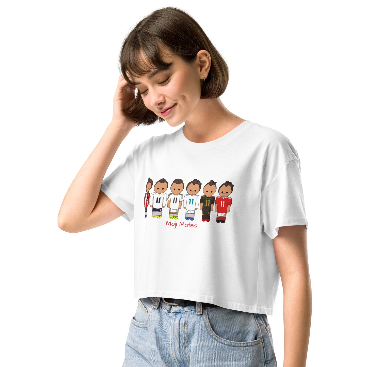 Gareth Bale Lineup Women’s crop top