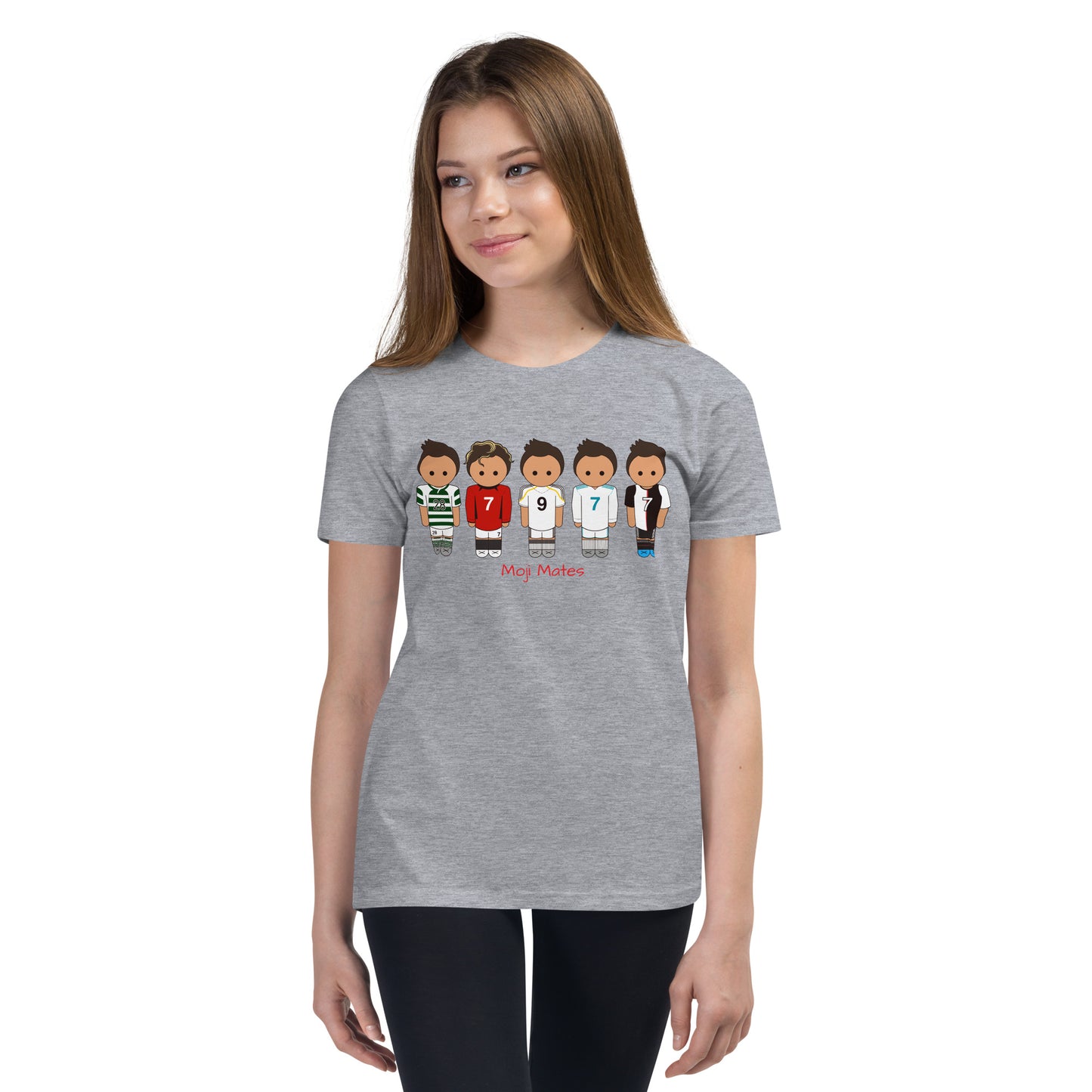 Ronaldo Mash Up Moji Mates Youth Short Sleeve T-Shirt