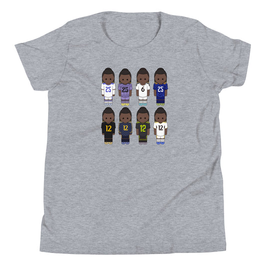 Cama Collage Youth Short Sleeve T-Shirt