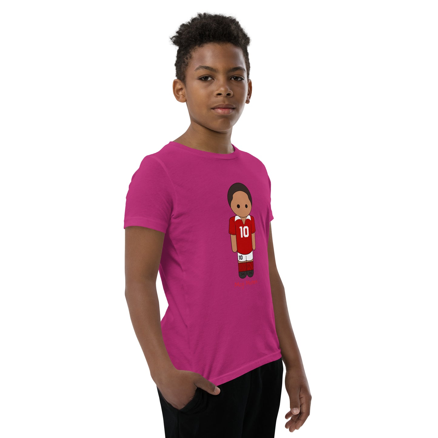 Eusébio Youth Short Sleeve T-Shirt