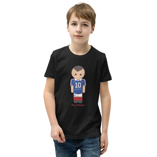 Zinedine Zidane Youth Short Sleeve T-Shirt