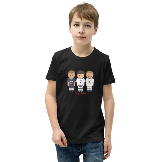 Tottenham Son-Maddison-van de Ven Youth Short Sleeve T-Shirt