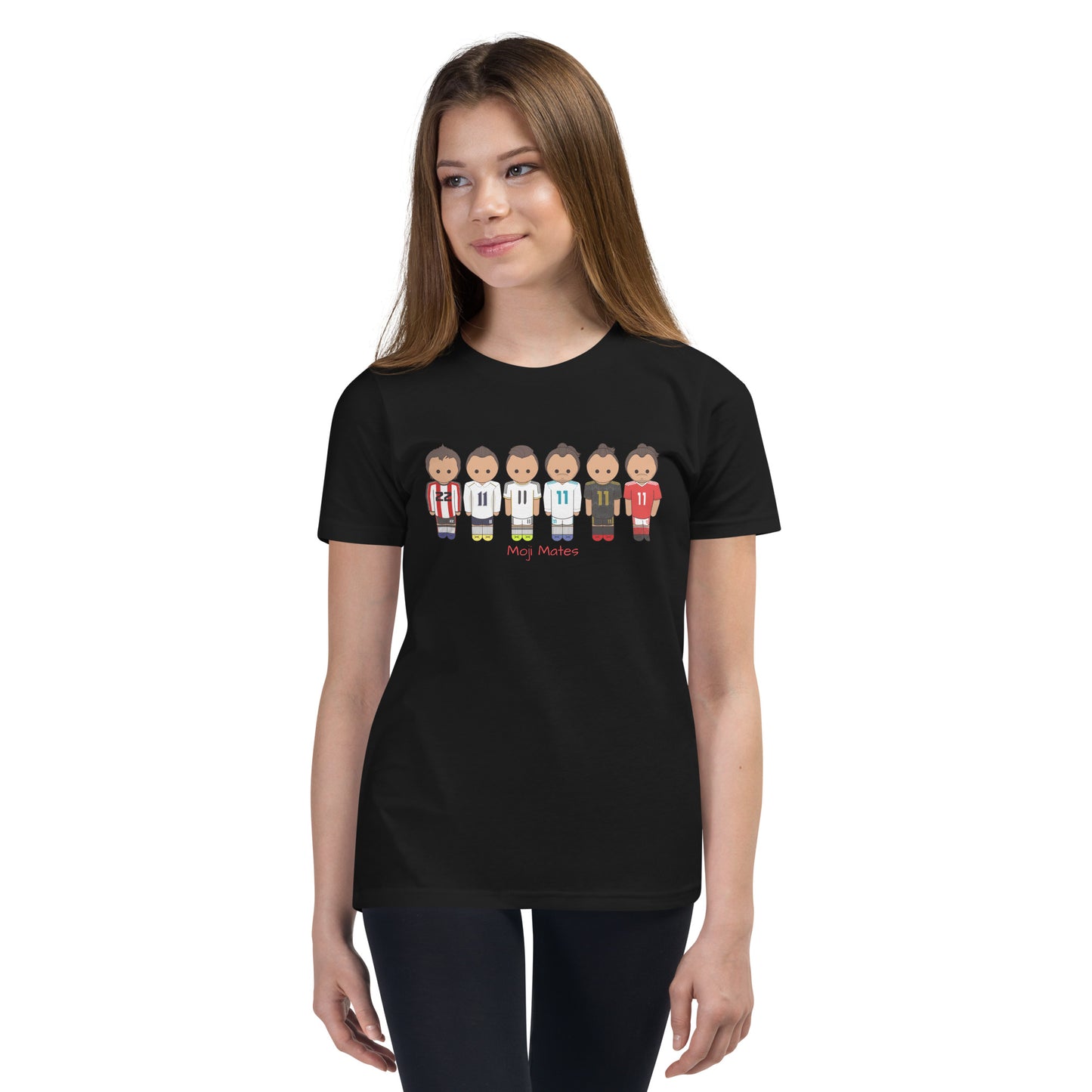 Gareth Bale Lineup Youth Short Sleeve T-Shirt