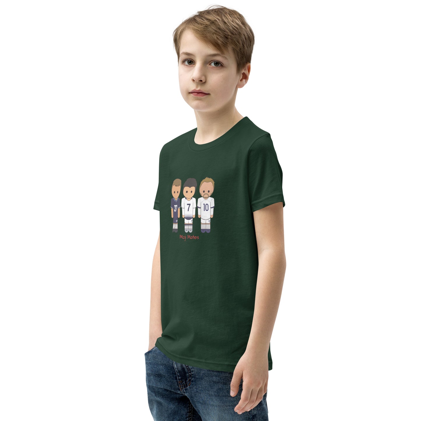 Tottenham Son-Maddison-van de Ven Youth Short Sleeve T-Shirt