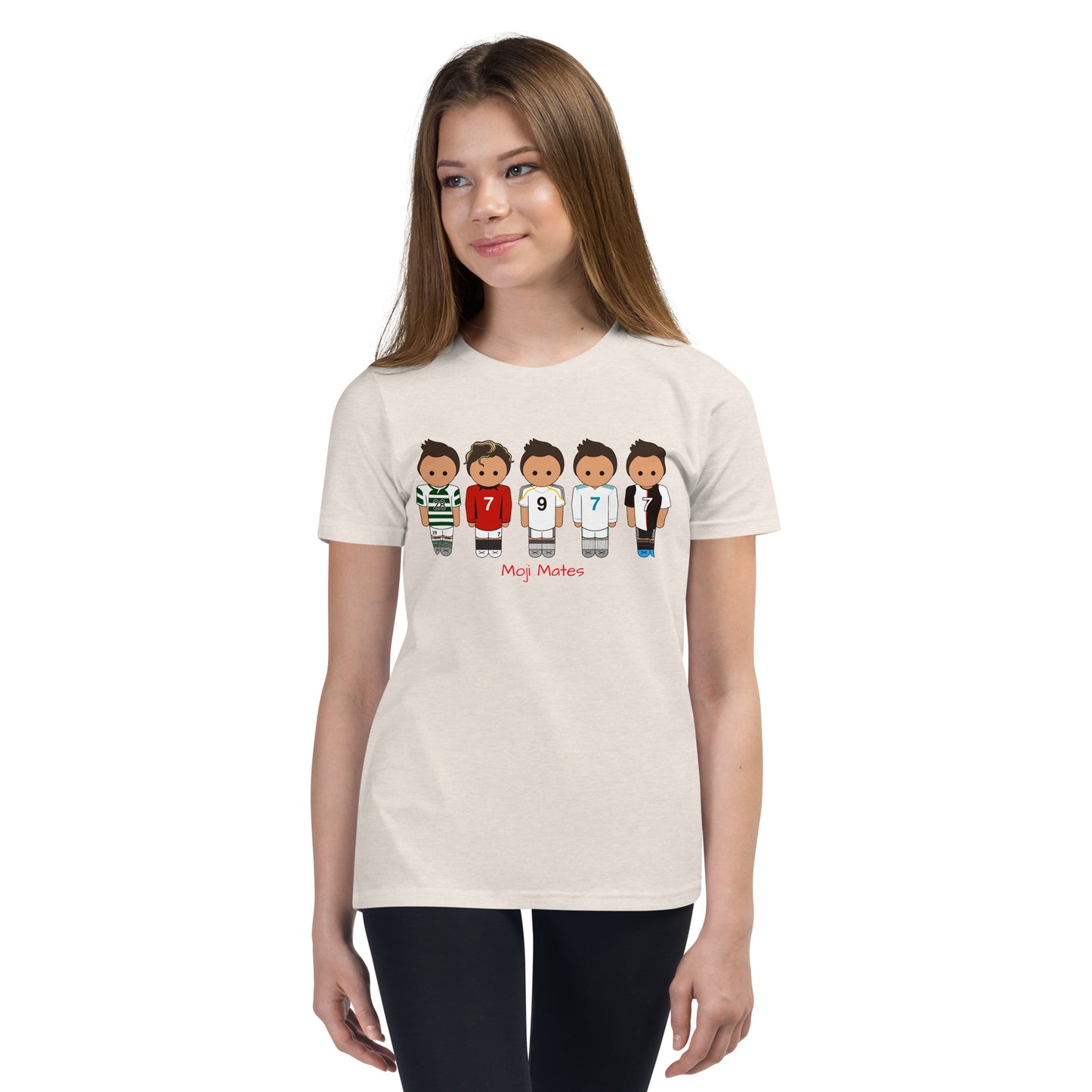 Ronaldo Mash Up Moji Mates Youth Short Sleeve T-Shirt