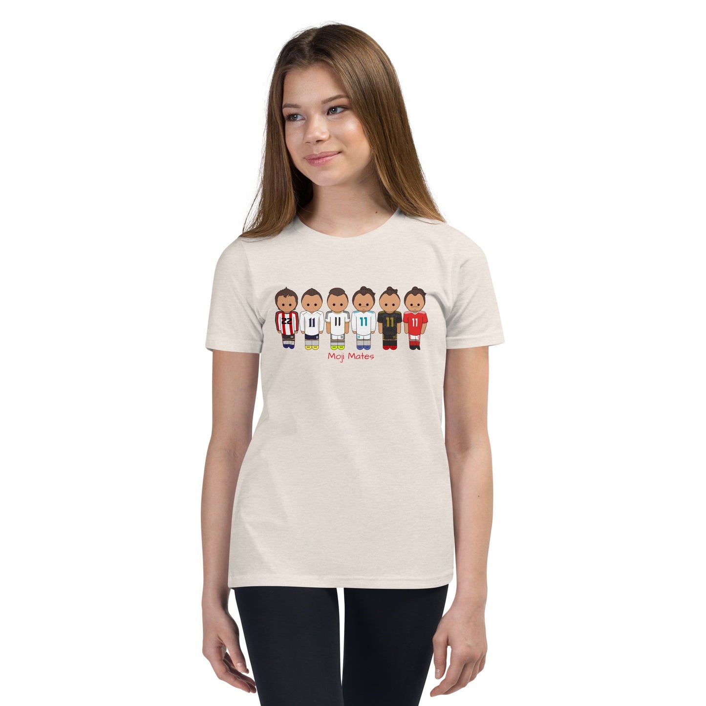 Gareth Bale Lineup Youth Short Sleeve T-Shirt