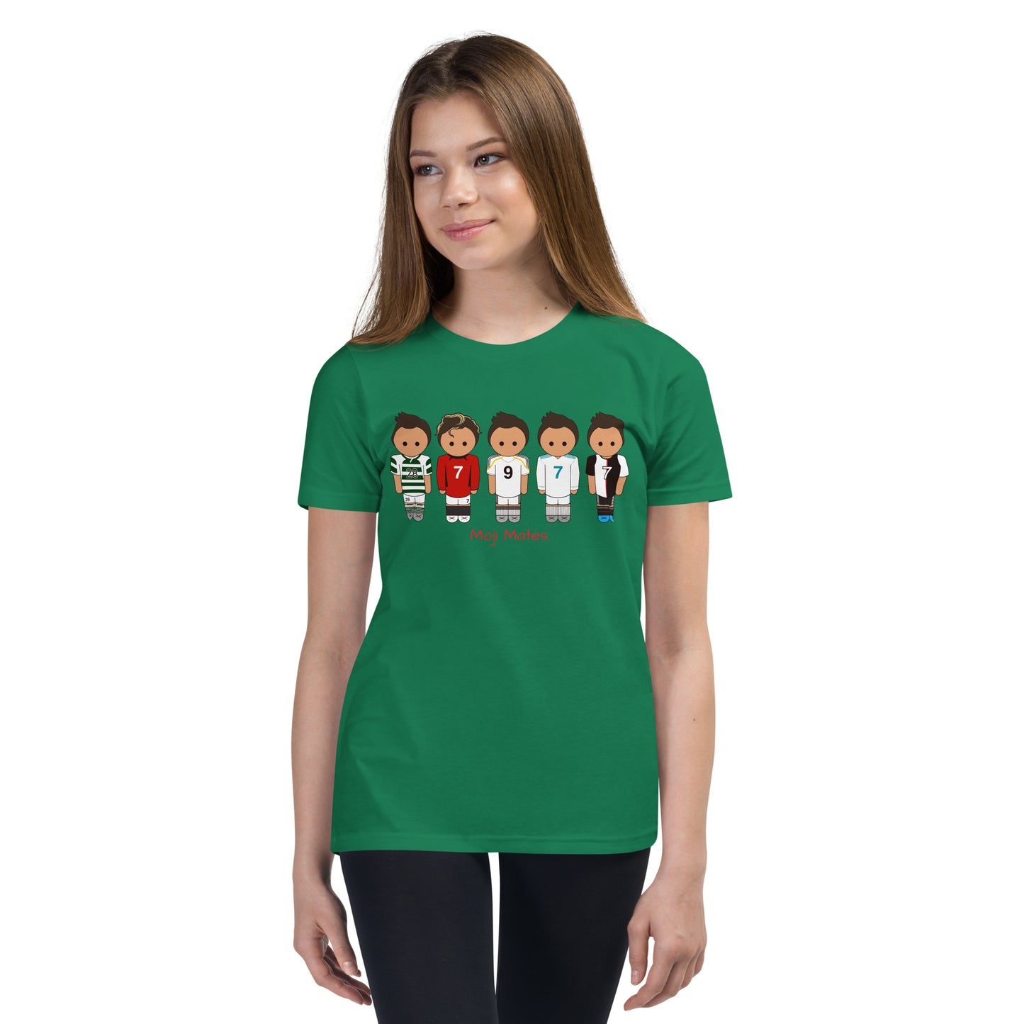 Ronaldo Mash Up Moji Mates Youth Short Sleeve T-Shirt