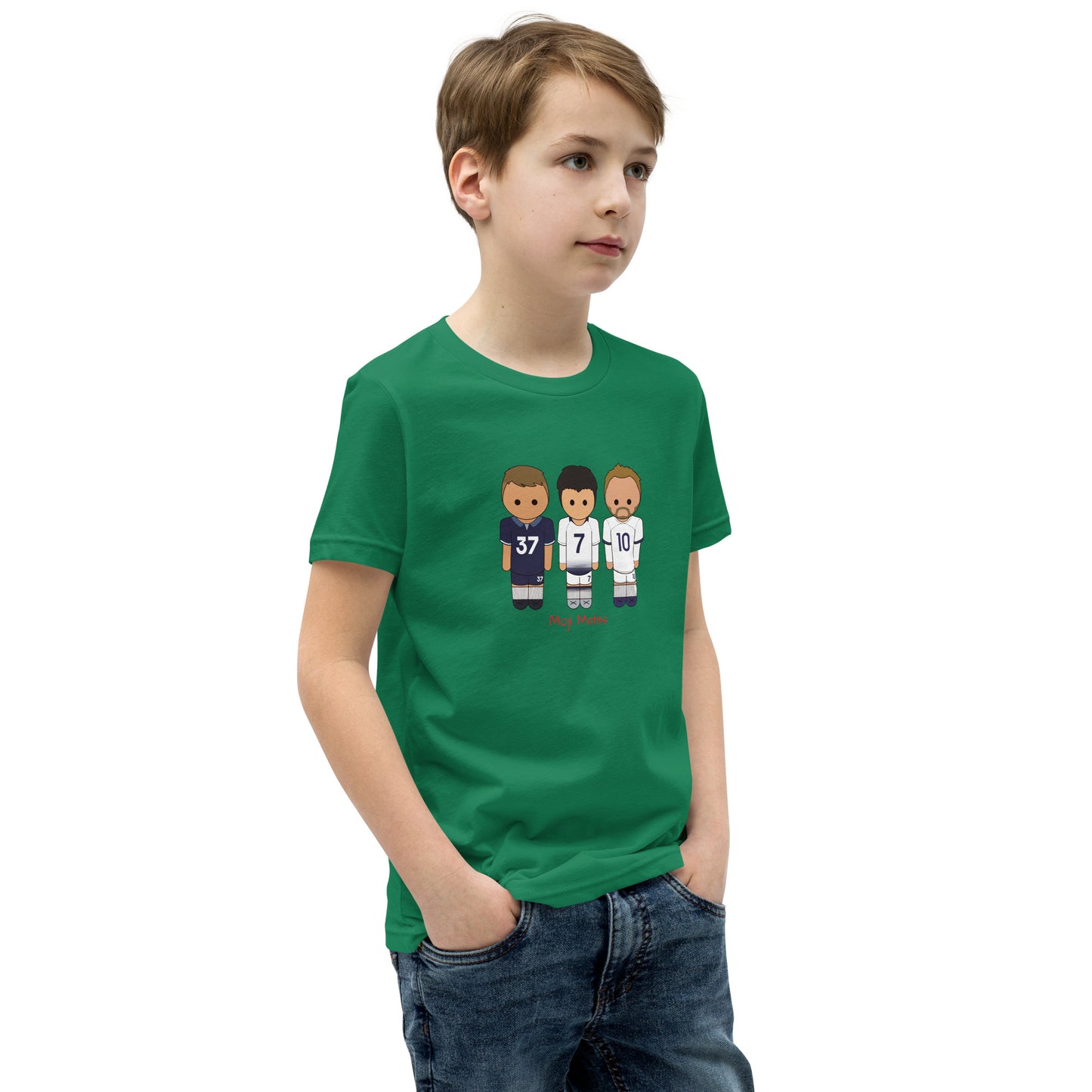 Tottenham Son-Maddison-van de Ven Youth Short Sleeve T-Shirt