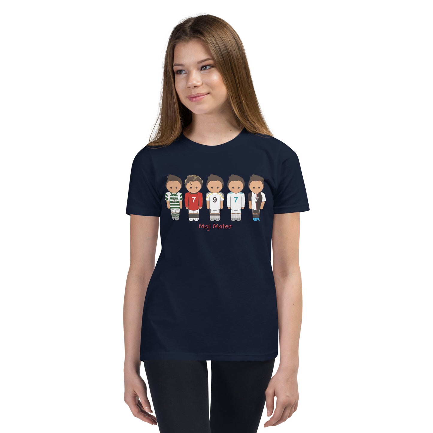 Ronaldo Mash Up Moji Mates Youth Short Sleeve T-Shirt