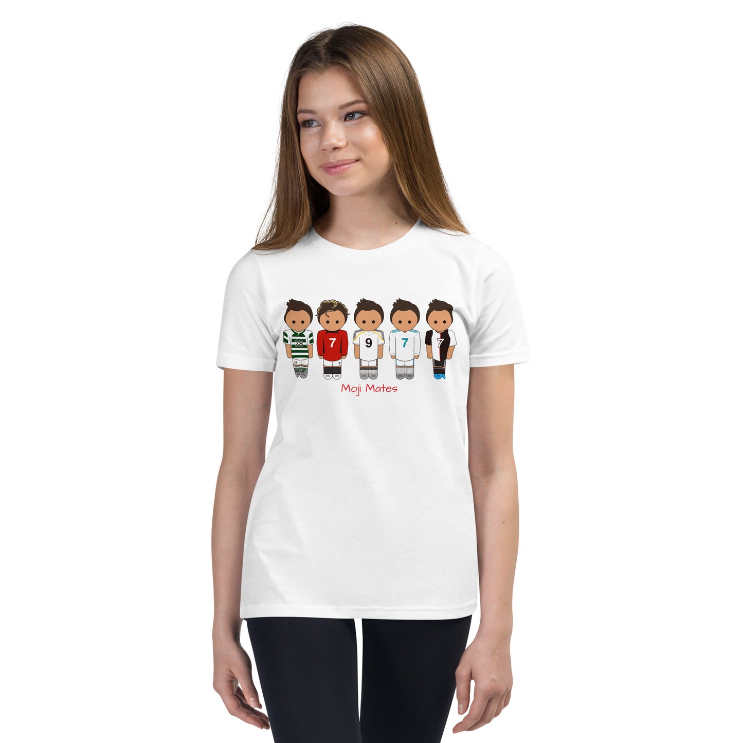 Ronaldo Mash Up Moji Mates Youth Short Sleeve T-Shirt